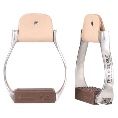 Tough 1 EZ Out Safety Stirrups Youth 3in Neck