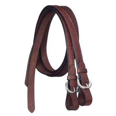 Tough 1 Royal King Buckle End Split Reins Md Oil