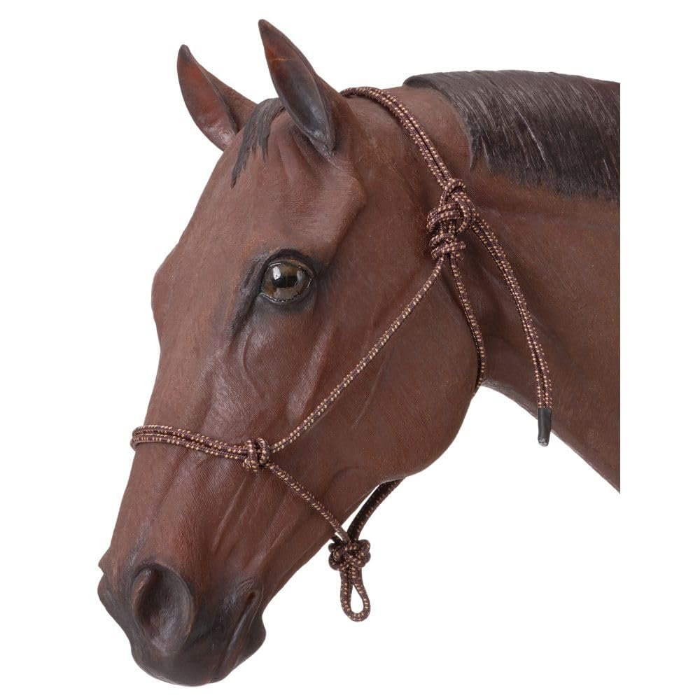 Tough1 Poly Rope Halter - Brown