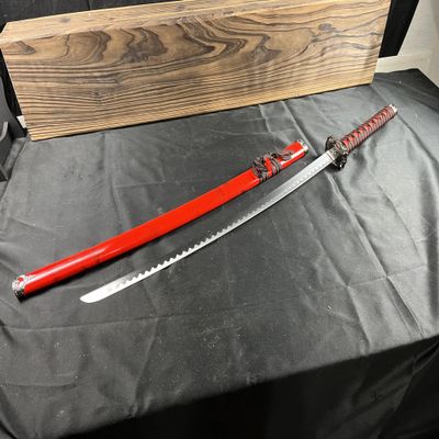 BladesUSA YK-58R Samurai Sword 4-Inch Overall