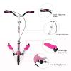 AODI Swing Wiggle Scooter, 3 Wheels Drifting Folding Kick Scooter with 4-Level Adjustable Height/Foldable for Kids/Woman/Men Age 6+ Years Old view 2