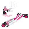 AODI Swing Wiggle Scooter, 3 Wheels Drifting Folding Kick Scooter with 4-Level Adjustable Height/Foldable for Kids/Woman/Men Age 6+ Years Old view 3