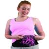 GoFit Womens Neoprene Waist Trimmer - Abdominal Toning Full, Black view 2