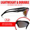 Franklin Sports MLB Deluxe Flip-Up Sunglasses view 4