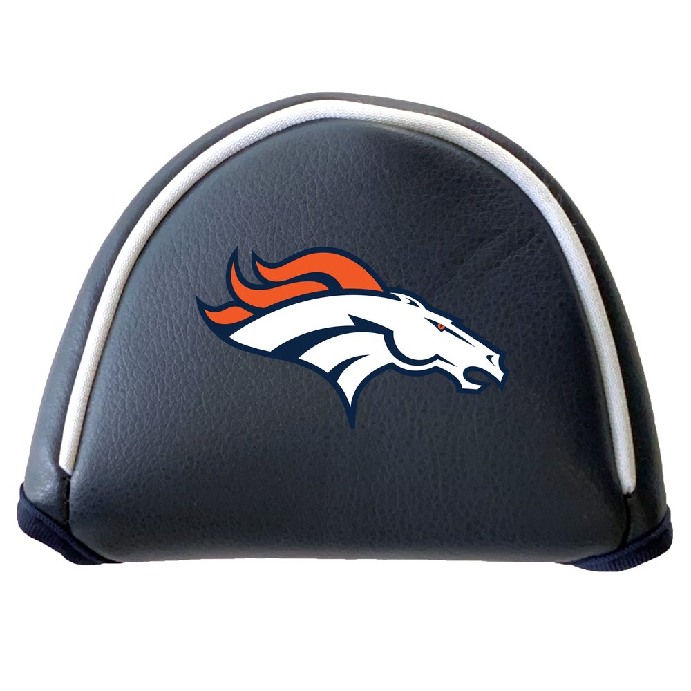 Team Golf NFL Putter Cover - Mallet Printed, Fits Most Mallet Putters, Easily Slips on and Secures with Hook-and-Loop Fastener Closure