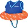 SwimSchool Deluxe Swim Trainer  Heavy Duty Toddler Swim Vest Floatie  Comfortable Sweater-Fit Design with Adjustable Safety Seat  Berry/Blue view 1