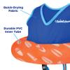 SwimSchool Deluxe Swim Trainer  Heavy Duty Toddler Swim Vest Floatie  Comfortable Sweater-Fit Design with Adjustable Safety Seat  Berry/Blue view 4