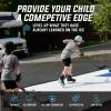 Skate Anytime - Synthetic Ice for Hockey - Skateable Artificial Ice Tiles - Backyard Ice Rink - Expandable (Skateable Synthetic Ice for Hockey Training, Standard Starter Kit (8 Panels) 25 sq ft) view 4