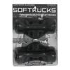 Softrucks Pair Skateboard Trucks (Set of 2), Black, One Size (TR-SFTR-BLK) view 1