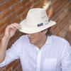 Panama Jack Men's Original Canvas Safari Sun Hat, 2 1/2" Brim, UPF (SPF) 50+ Sun Protection (Natural, Large) view 2