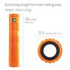 TRIGGERPOINT PERFORMANCE THERAPY GRID Patented Multi-Density Foam Massage Roller Exercise Deep Tissue Muscle Recovery - Relieves Muscle Pain & Tightness, Improves Mobility & Circulation (26"), Orange view 3
