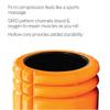 TRIGGERPOINT PERFORMANCE THERAPY GRID Patented Multi-Density Foam Massage Roller Exercise Deep Tissue Muscle Recovery - Relieves Muscle Pain & Tightness, Improves Mobility & Circulation (26"), Orange view 4