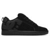 DC Men's Court Graffik Skate Shoe, Black/Black/Black, 10 D D US view 2