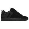 DC mens Court Graffik Casual Skateboarding Shoe, Black/Black/Black, 10.5 US view 2