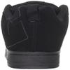 DC mens Court Graffik Casual Skateboarding Shoe, Black/Black/Black, 10.5 US view 4