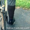 Bike Pant Protector - Fully Protects Cyclist's Pants from Grease and Chain - Better Than Straps and Clips - Comfortable, Easy On/Off (1 Unit) view 3