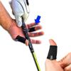 JerkFit NUBS Finger Caddies, Pair (Black, Small) - Durable Thumb and Finger Sleeves to Prevent Golf Blisters - Comfortable Golf Glove and Finger Tape Alternative for Thumb and Finger Protection view 1