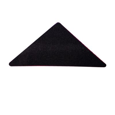 No Curl Collar Permanent Iron-on Polo Shirt Collar Stays - 20 Pair Refill Pack: Black