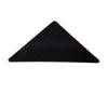 No Curl Collar Permanent Iron-on Polo Shirt Collar Stays - 20 Pair Refill Pack: Black view 1
