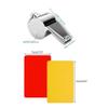 Golvery Soccer Kit - Metal Whistle with Referee Cards Set, Referee Cards for Soccer Football, Ideal Referee Kits for Game Sports view 3