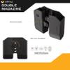 Orpaz 9mm/.40 Magazine Pouch Magazine Holder 9mm Double Stack Mag Holsters (Double Mag, Paddle) view 2