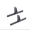 Attwood 11940-2 Universal Adjustable Kayak Foot Pegs/Foot Brace with Trigger Lock, Black Finish, Set of 2, 15 Inches view 2