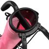Orlimar Pitch n Putt Lightweight Sunday Golf Bag with Stand, Ultra-Light Carry Design, Two-Way Divider Top, Shoulder Strap, Compact Carry Golf Bag for Women, Rose Pink view 3