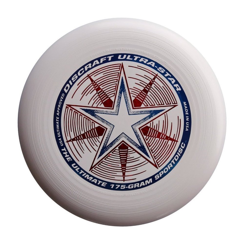 Discraft 175 gram Ultra Star Sport Disc. White