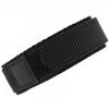 Watch Band Nylon One Piece Wrap Sport Strap Black Adjustable 22 millimeter view 3