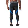 CW-X Conditioning Wear Men's Stabilyx Tights, Black/Grey/Blue, X-Large view 2