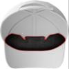 Golf Hat Sweat Liner  Prevents Stains & Odor by NoSweat- Patented Technology Made in The USA (12) Blk view 1