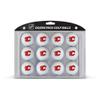 Team Golf NHL Calgary Flames Golf Balls, 12 Pack Dozen Regulation Size Golf Balls, 12 Pack, Full Color Durable Team Imprint view 1