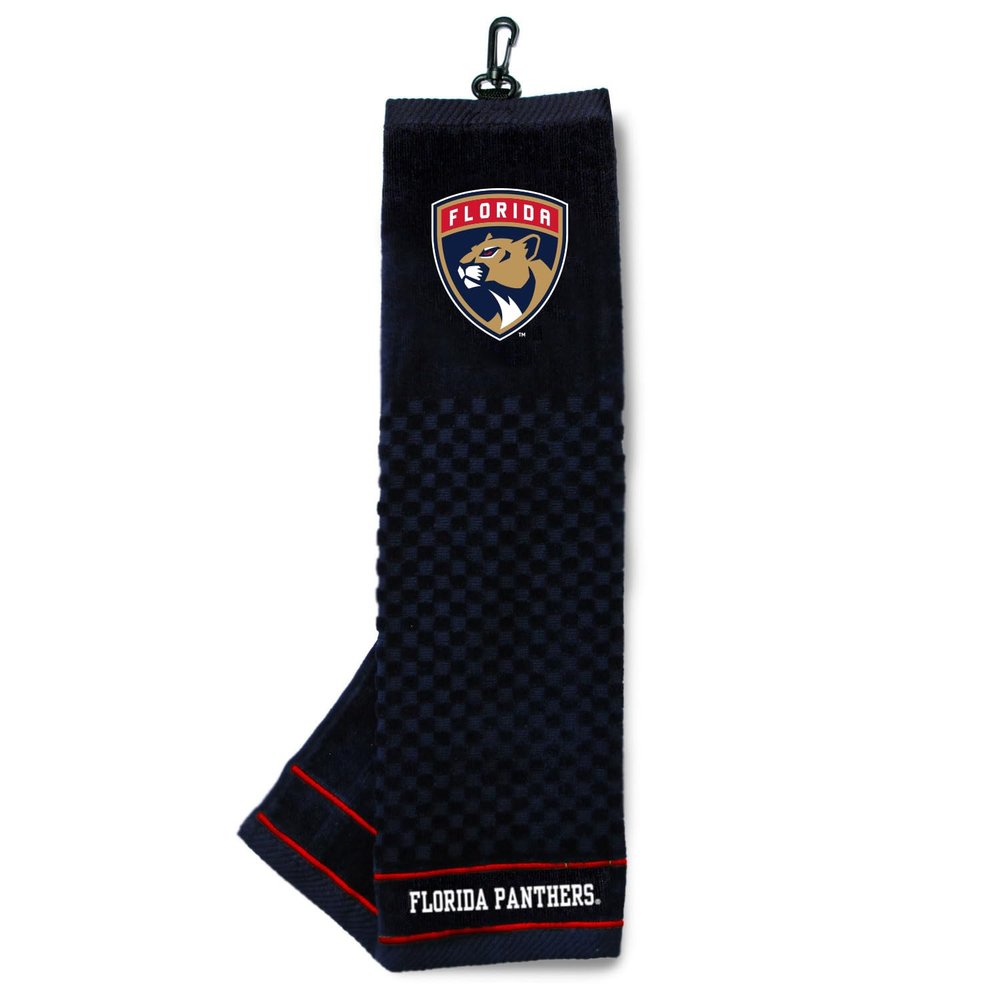 NHL Florida Panthers Sports Team Logo Embroidered Golf Towel - 16" x 25"