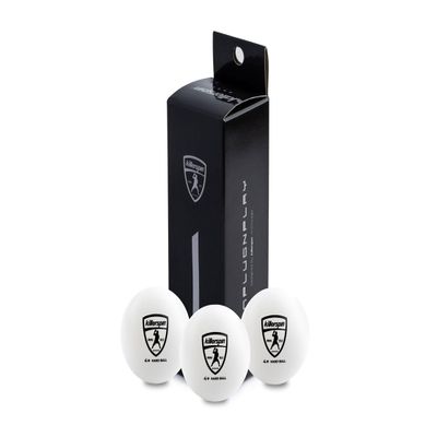 Killerspin 4-Star 40+ White Ping Pong Balls - New Standard ABS Plastic 40mm Table Tennis Balls - Competition Balls for Tournament Play - ITTF Quality (3 White Ball-Pack)