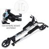 AODI 3 Wheel Foldable Scooter Swing Scooter Tri Slider Kick Wiggle Scooters Push Drifting with Adjustable Handle for Boys/Girl/Adult Age 8 Years Old and Up view 3