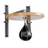 XMARK Wall Mounted Speed Bag Platform with Shackle Swivel for MMA and Boxing (Gray Frame) view 1