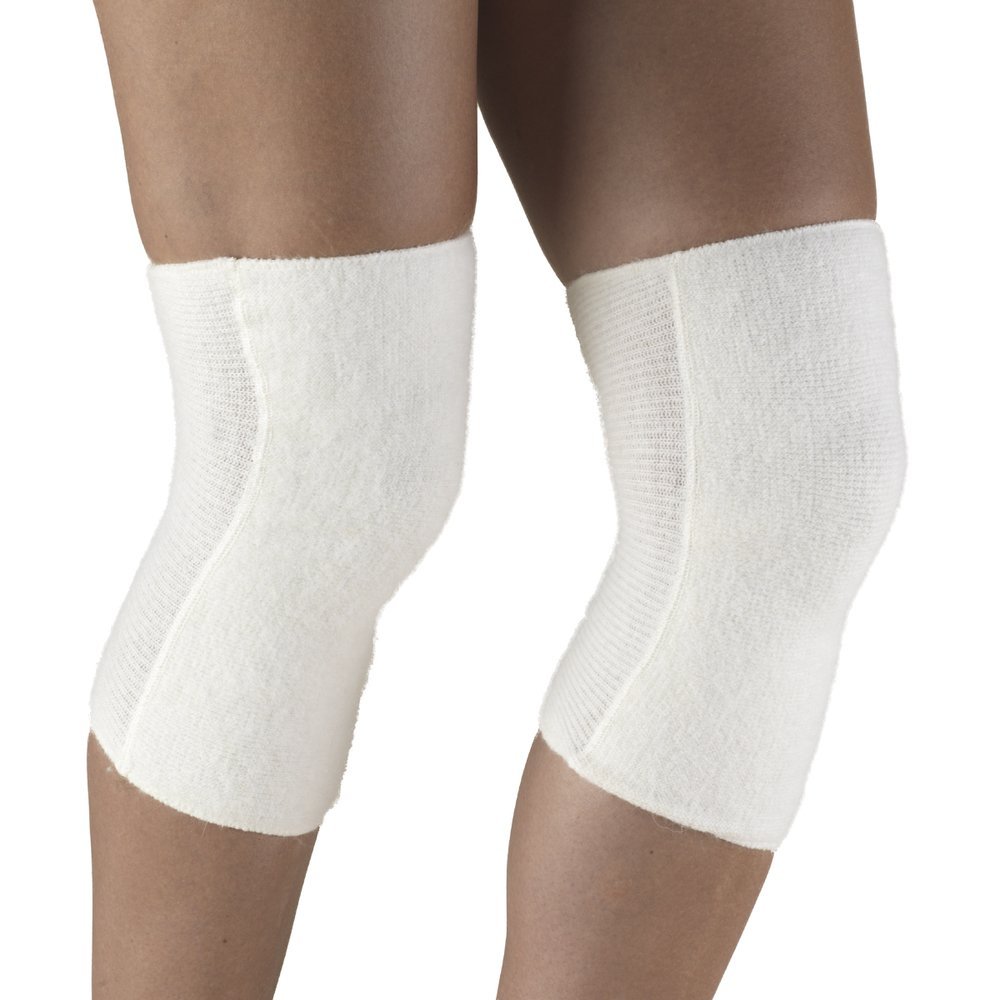 OTC Knee Warmer Angora Arthritis Relief, White, Medium, 79010-M