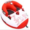 Airhead Riptide 2 Towable 1-2 Rider Tube for Boating and Water Sports, Kwik-Connect Tow and Two Patented Speed Safety Valves for Easy Inflation and Deflation view 1