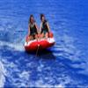 Airhead Riptide 2 Towable 1-2 Rider Tube for Boating and Water Sports, Kwik-Connect Tow and Two Patented Speed Safety Valves for Easy Inflation and Deflation view 2