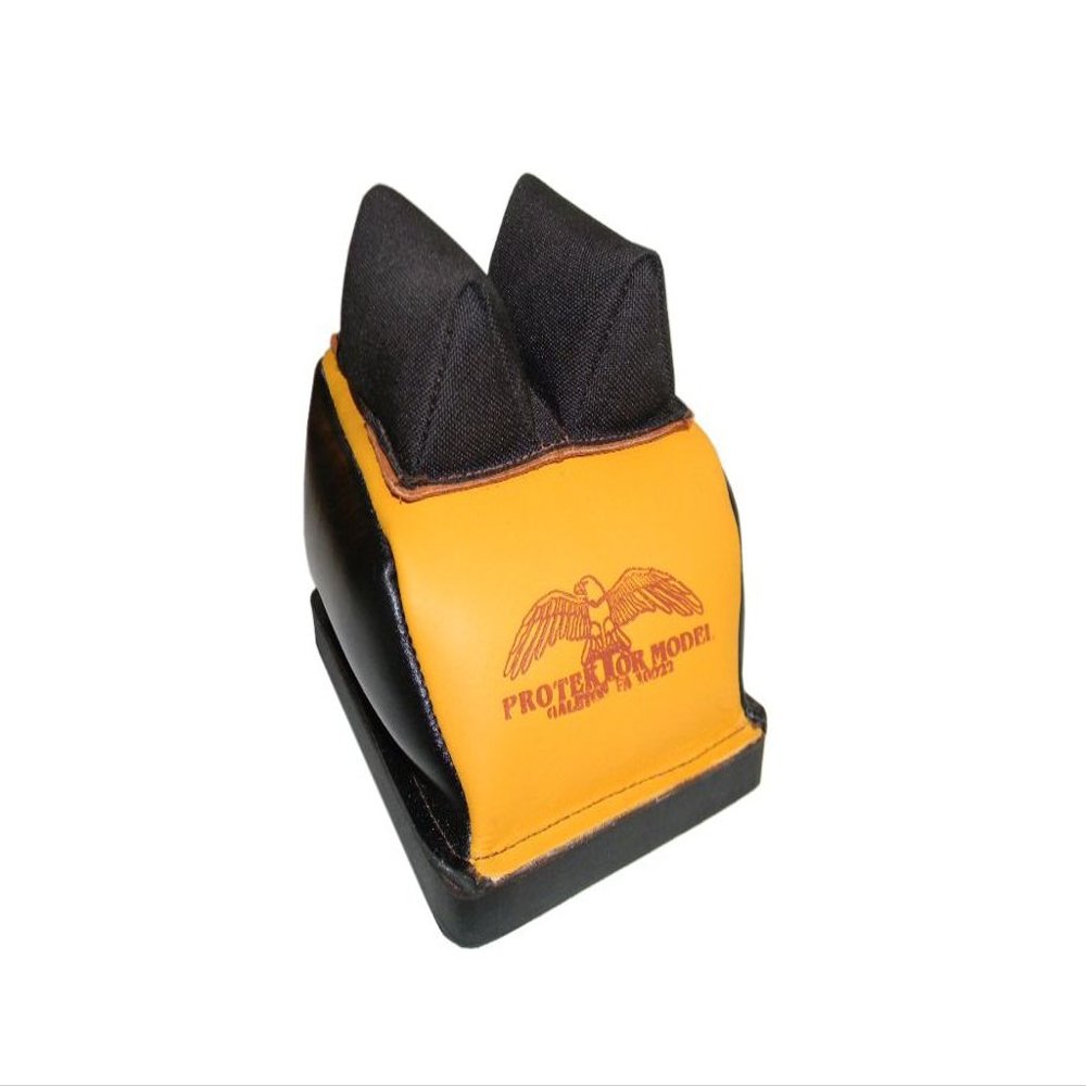 Protektor Model (14BC.5.TS.D.BB) Deluxe B.B. Rear Bag w/Mid. Cordura Ear 1/2" T.S. Btwn. Ears (Filled) - Made in USA!