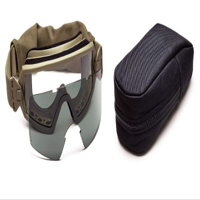 Smith Elite Outside The Wire Sunglasses Tan 499 / Clear, Gray Field Kit