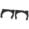 JCS Adjustable Flip Down Roll Control System, 1 Pair, Black (Fits: All Tank Sizes) view 2