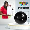 Novelty Place Inflatable Giant Bowling Game for Family - 14" Ball & 6 Oversized 22" Pins, Blow Up Yard Game Set for Backyard Camping Beach Indoor Playroom, Portable Easy Setup Party Activity view 4