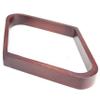 Pool Billiard Ball Rack Wooden Pool Table Ball Diamond, Mahogany view 1