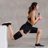 Sports Research Sweet Sweat Thigh Trimmers for Men & Women Increases Sweat & Activity to the Thighs during Exercise (Pink Logo, Medium) view 3
