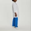 Landau Relaxed Fit 5-Pocket 4-Button Full-Length Lab Coat for Women 3153 view 2