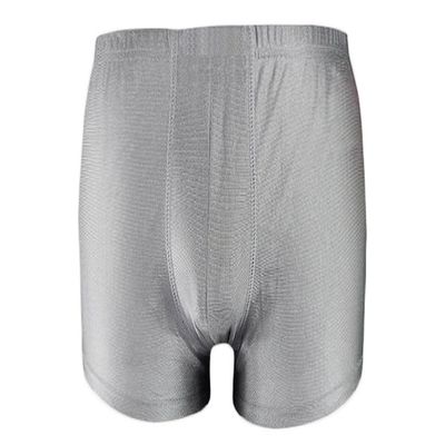 OURSURE Men Underwear Boxer Briefs Anti-Radiation Protect Shield Short Medium 8900614M Silver