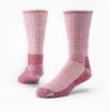 Maggie's Organics Merino Wool Killington Mountain Hiker Socks for Men & Women - One Pair Large Size Raspberr view 1