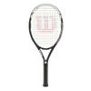 Wilson Hyper Hammer 5.3 Adult Recreational Tennis Racket - Grip Size 4 - 4 1/2", Black/White/Green view 1