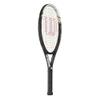 Wilson Hyper Hammer 5.3 Adult Recreational Tennis Racket - Grip Size 4 - 4 1/2", Black/White/Green view 2
